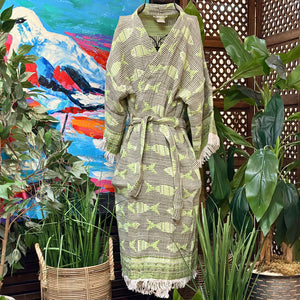 Green Fish Kimono