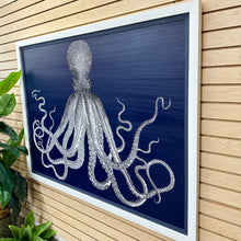 Load image into Gallery viewer, &#39;Octopus On Navy&#39; Fine Art Giclee
