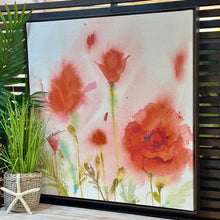 Load image into Gallery viewer, Coral Poppy Wall Art

