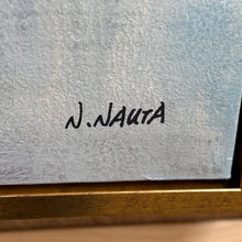 Load image into Gallery viewer, Hand Painted Art Framed in Gold
