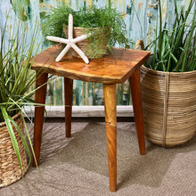 Load image into Gallery viewer, Live Edge Side Table
