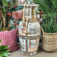 Load image into Gallery viewer, Lg Chinese Motif Vase
