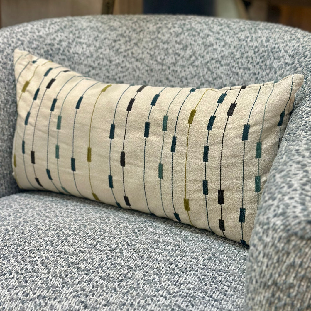 Blue/Teal/Green Down Lumbar