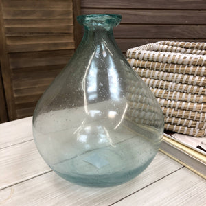 SM Blue Glass Vase