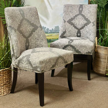 Load image into Gallery viewer, Grey &amp; White Dining Chair
