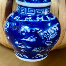 Load image into Gallery viewer, Blue &amp; White Ornament IV
