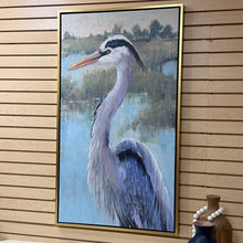 Load image into Gallery viewer, Hand Painted Heron Art II

