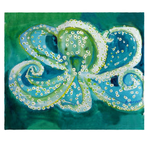 Octopus Fleece Throw