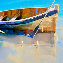 Load image into Gallery viewer, Boats on the Shore Giclee
