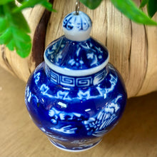 Load image into Gallery viewer, Blue &amp; White Ornament IV
