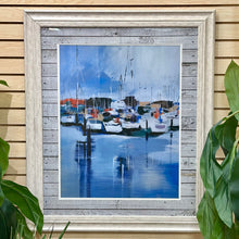 Load image into Gallery viewer, Docked Boats I Framed Art

