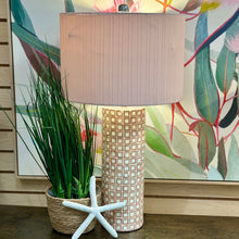 Load image into Gallery viewer, Pink Capiz Lamp
