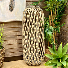 Load image into Gallery viewer, XL Rattan Lantern
