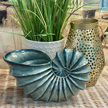 Load image into Gallery viewer, Teal Shell Decor
