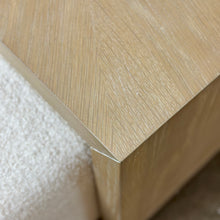 Load image into Gallery viewer, Sherpa Ottoman W/Natural Table
