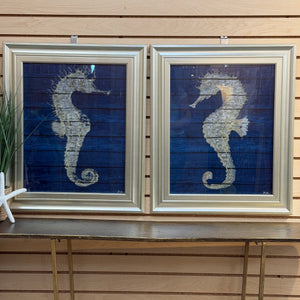 Antique Left Seahorse