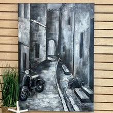 Load image into Gallery viewer, Moped Alley Way II Art
