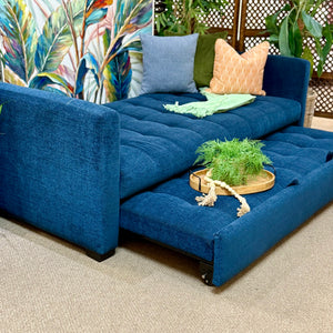 Lee Ind. Navy Blue 'Convertible Daybed'