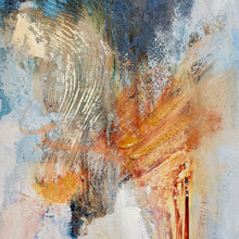 Load image into Gallery viewer, Orange/Blue Abstract I
