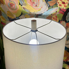 Load image into Gallery viewer, Turquoise Braided Lamp
