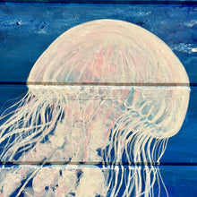 Load image into Gallery viewer, Jellyfish Wood Art
