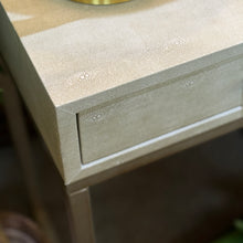 Load image into Gallery viewer, Dove Grey Shagreen Console
