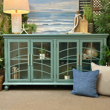 Load image into Gallery viewer, 4DR Teal Sideboard
