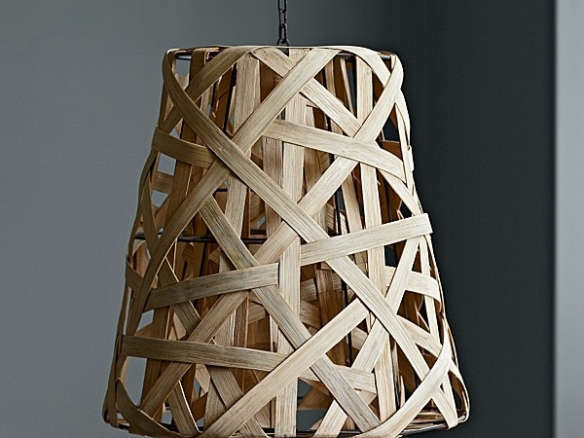 Woven Pendant Light