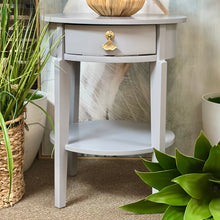 Load image into Gallery viewer, Round Grey Side Table

