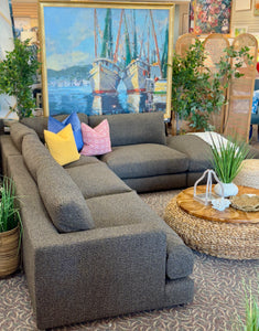 4PC Mocha Sectional