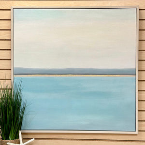 Framed Coastal Abstract