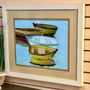 Canoes IV Framed Art