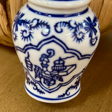 Load image into Gallery viewer, Blue &amp; White Ornament V
