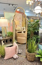 Load image into Gallery viewer, Arched Golden Floor Mirror
