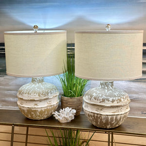 Beige Table Lamp