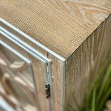 Load image into Gallery viewer, Washed Wood 3DR Cabinet
