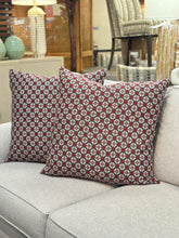 Load image into Gallery viewer, Maroon Turkish Designer Pillow
