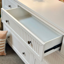 Load image into Gallery viewer, White 7DRW Dresser
