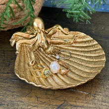 Load image into Gallery viewer, Gold Octo/Shell Tray

