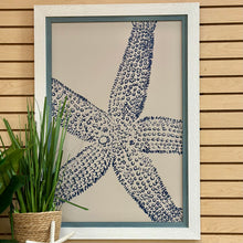 Load image into Gallery viewer, Navy Starfish Giclee
