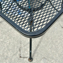 Load image into Gallery viewer, Black Metal Outdoor Dining Table

