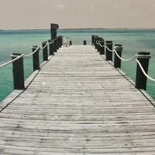 Load image into Gallery viewer, Tropical Pier Art
