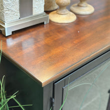 Load image into Gallery viewer, Two-Toned Glass Front Cabinet
