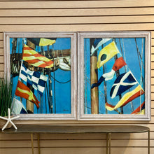 Load image into Gallery viewer, Nautical Flags Art I
