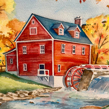 Load image into Gallery viewer, De Young Framed Red Barn Art
