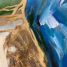 Load image into Gallery viewer, Green &amp; Grey Abstract II
