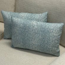 Load image into Gallery viewer, Blue/Aqua Designer Lumbar
