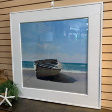 Load image into Gallery viewer, Boat On Shore Glass Framed Art
