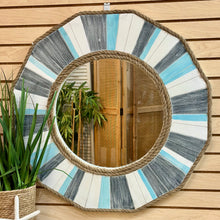 Load image into Gallery viewer, Blue Rope Mirror
