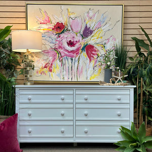 6DRW White Dresser